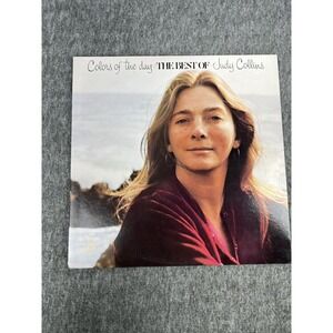 Judy Collins Colors Of The Day Best Of Vinyl LP Folk 1972 Elektra EKS-75030